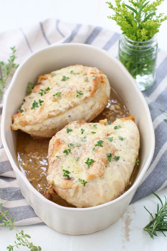 Braised French Onion Chicken Recipe
