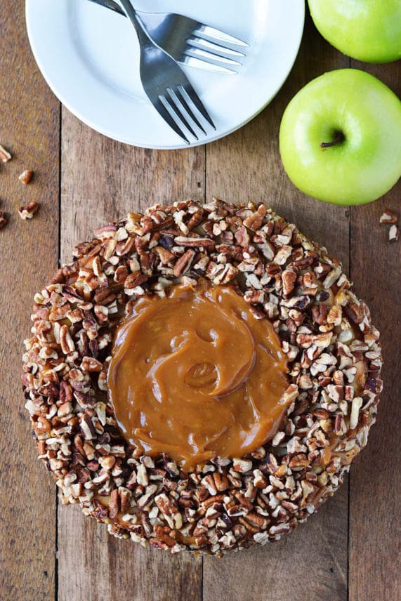 Caramel Apple Cheesecake