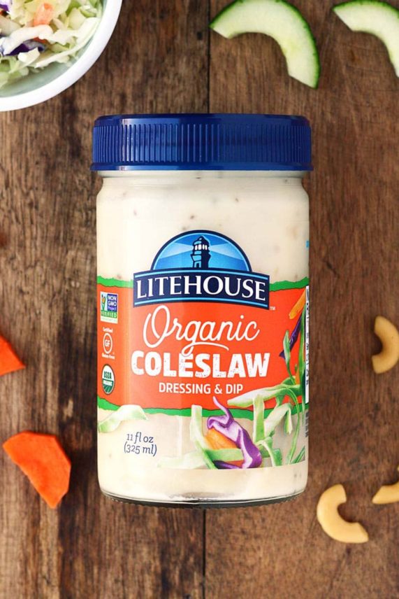 Litehouse Organic Coleslaw Dressing for Coleslaw Macaroni Salad