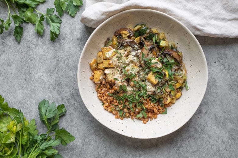 Freshly prepared Power Meal Prep Bowl